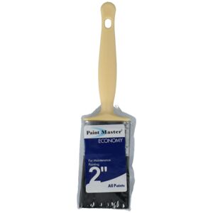 Paint Master Medium Stiff Flat Polyester Paint Brush Multicolor 2inch Paint Master Medium Stiff Flat Polyester Paint Brush Multicolor 2inch